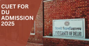 CUET for DU Admission 2025